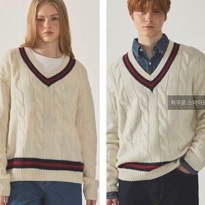 WHOAU California Dream V neck Unisex Preppy‎ Size XL